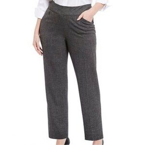 Investments Charcoal Straight Leg Women's Pants